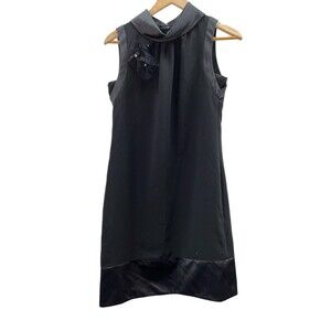 cocktail party dress sz 6 womens sleeveless black simply vera wedding formal
